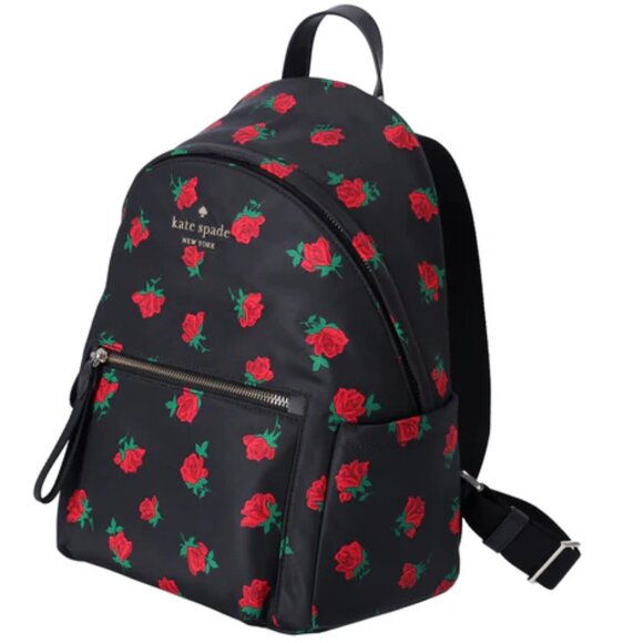 SALE! ✅ Kate Spade ROSE TOSS Printed Medium Backpack KE435 ✨ NWT main image 5